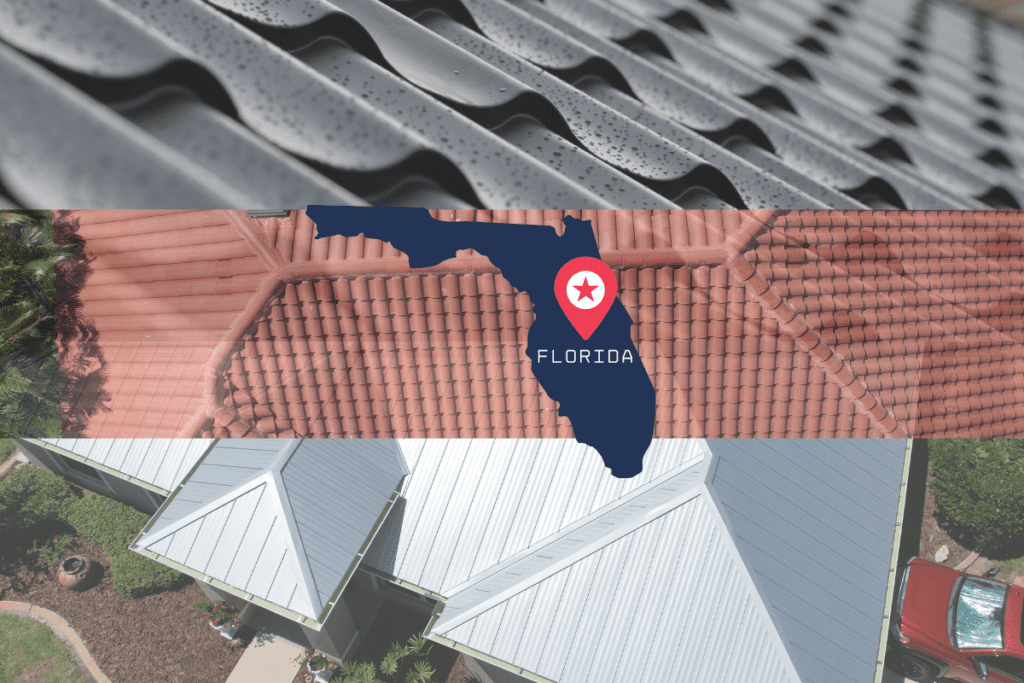 different roofing materials