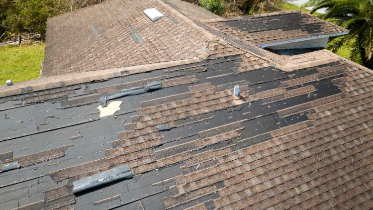 damaged roofs