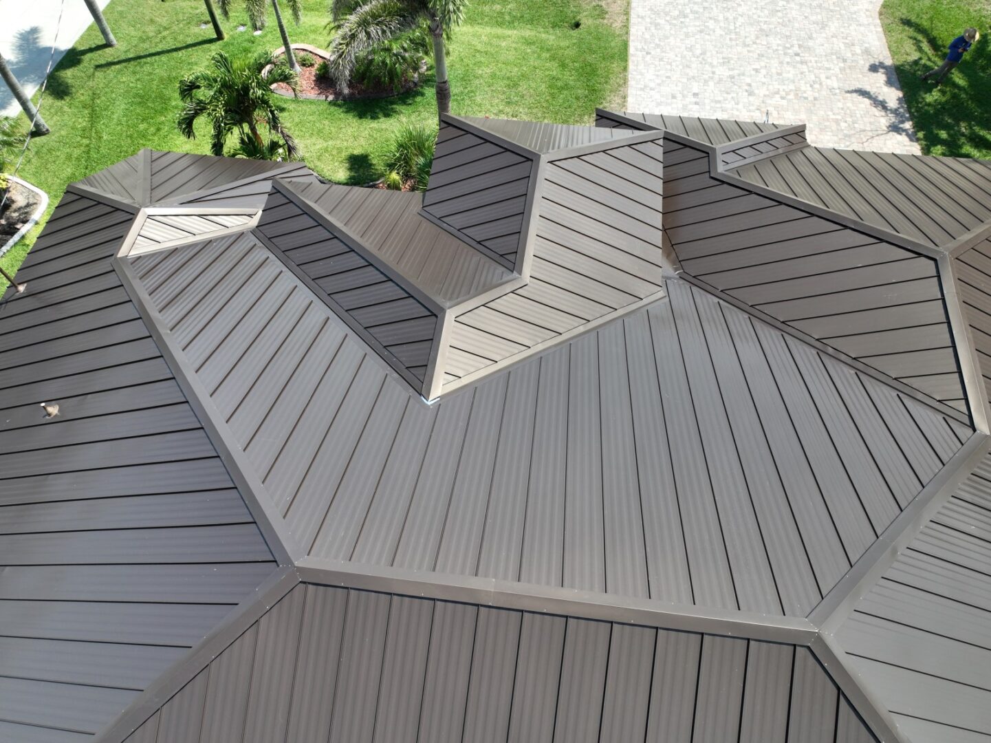 gray roofing