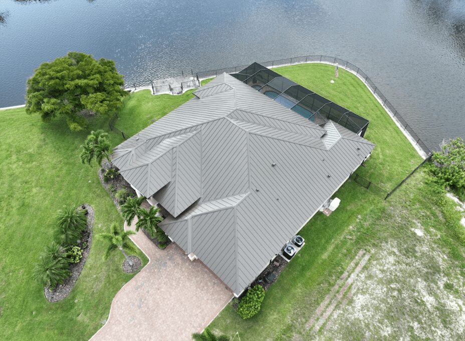 metal roofing near salt water