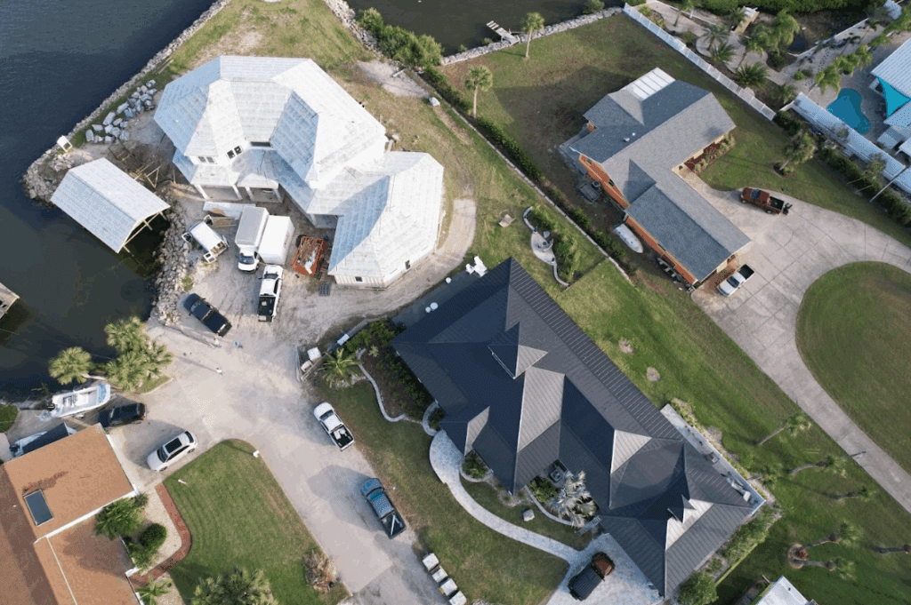 Repairing roof damage