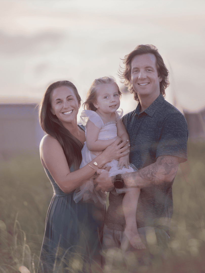 Kristen Schettino, CEO, Wescon Construction, and family.